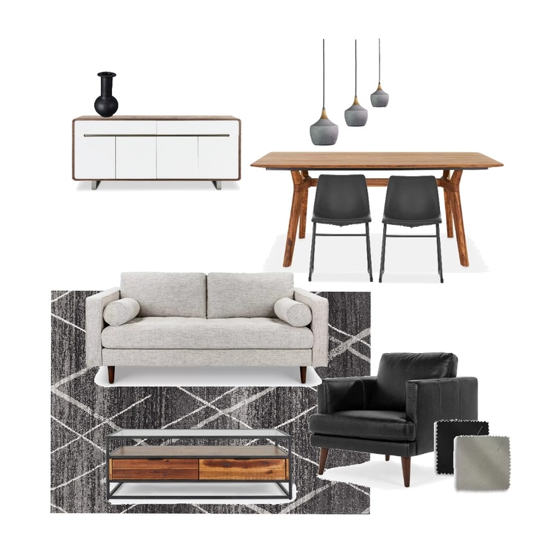 Industrial Mid Century Mood Board by ingmd002 on Style Sourcebook