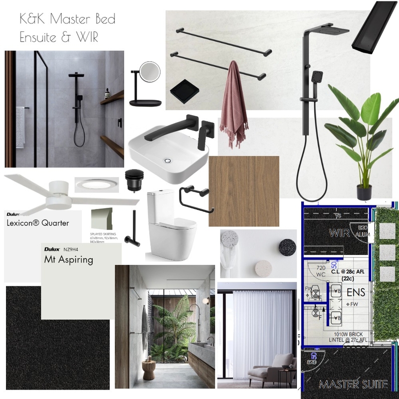 K&K Master Bed/WIR/Ensuite_V2 Mood Board by klaudiamj on Style Sourcebook