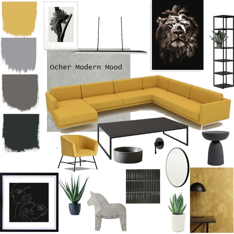 Ocra mood 6 Mood Board by Acp.suisse.interiors on Style Sourcebook