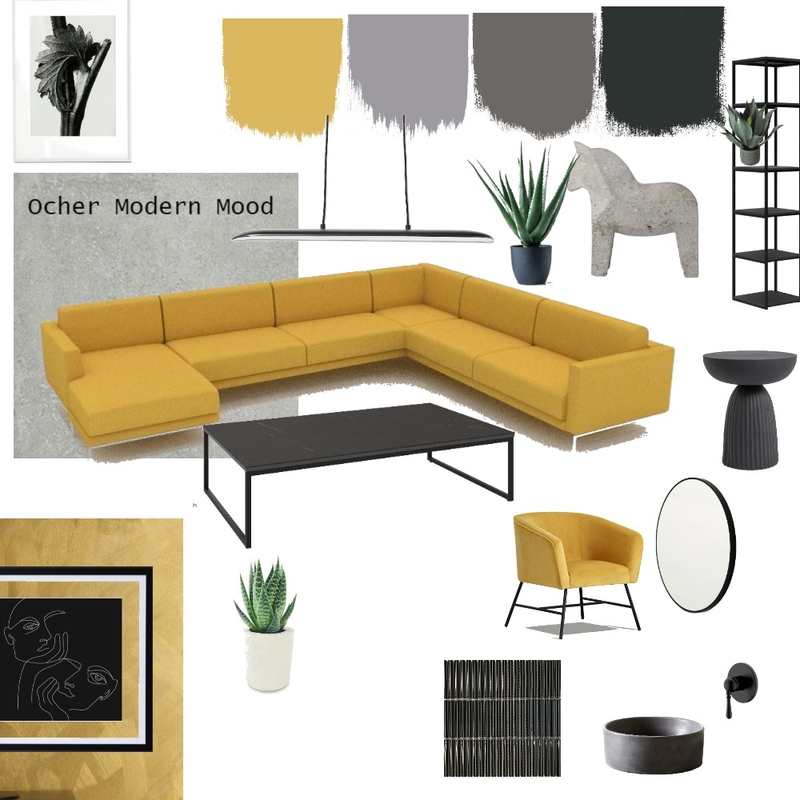 Ocra mood 8 Mood Board by Acp.suisse.interiors on Style Sourcebook