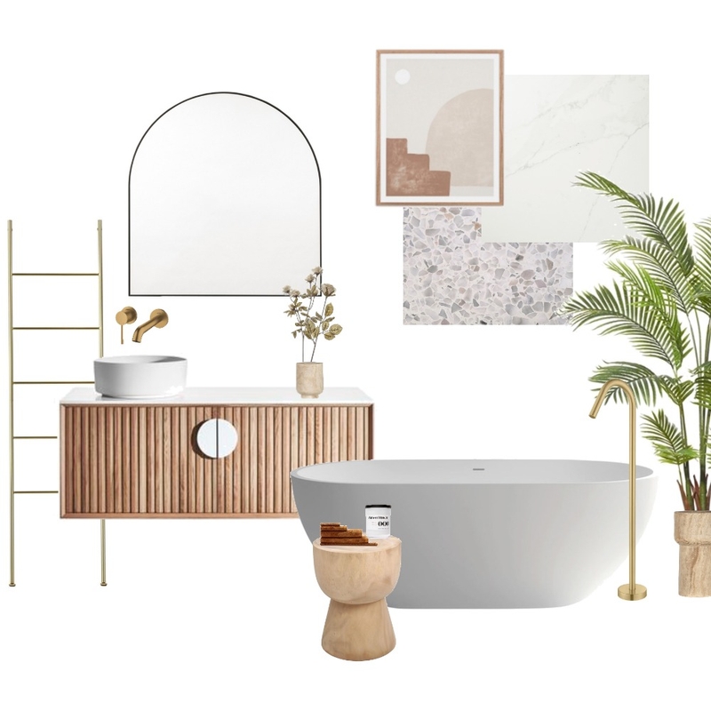 Light Oak Bathroom Mood Board by NicoleSequeira on Style Sourcebook