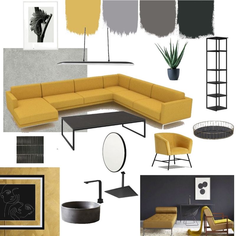 Ocra mood 15 Mood Board by Acp.suisse.interiors on Style Sourcebook