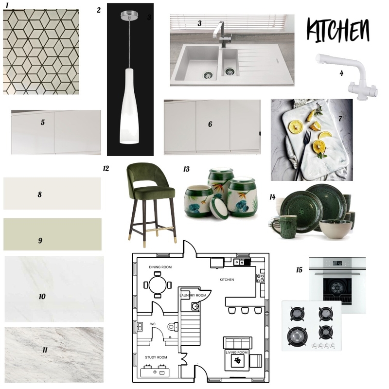 Kitchen Mood Board by Apsiha on Style Sourcebook