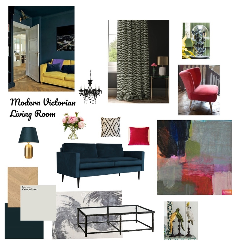 Modern Victorian Mood Board by SWD Interior Design on Style Sourcebook