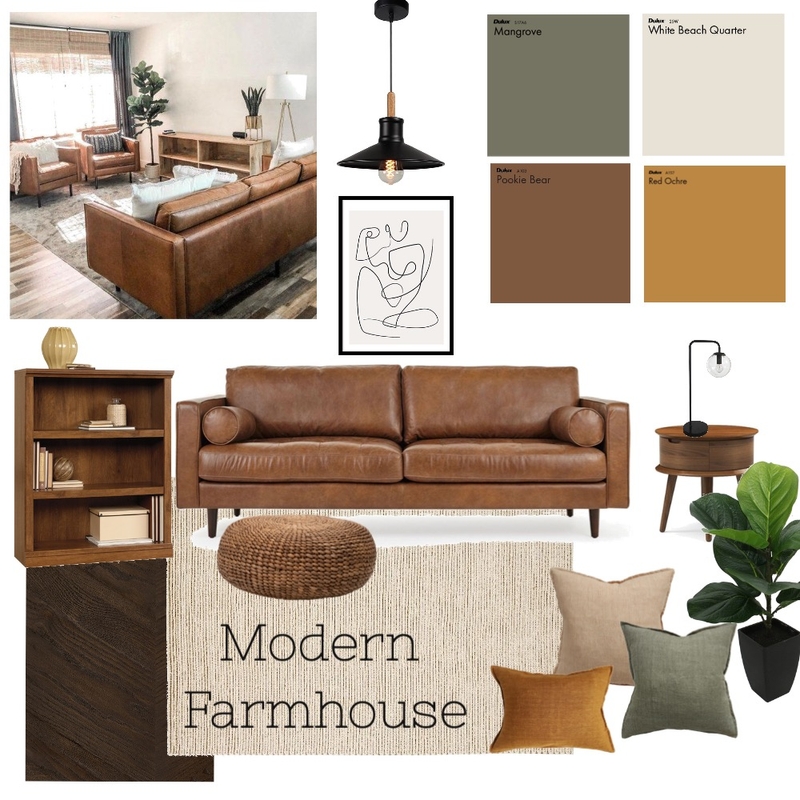 Modern Farmhouse Mood Board by sjj26 on Style Sourcebook