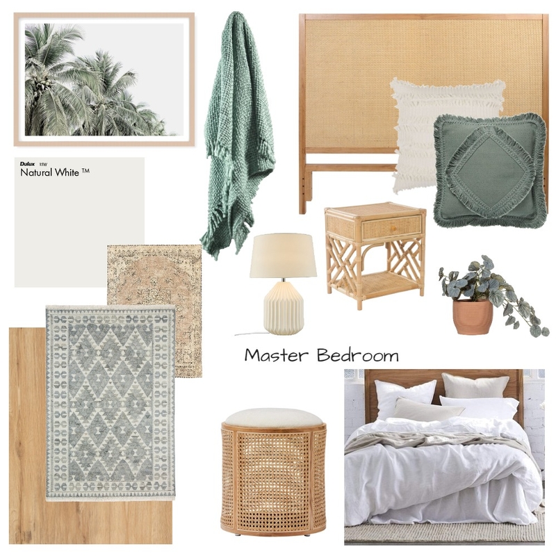 Bed1 Downstairs Coastal Vibe Mood Board by SOSI on Style Sourcebook