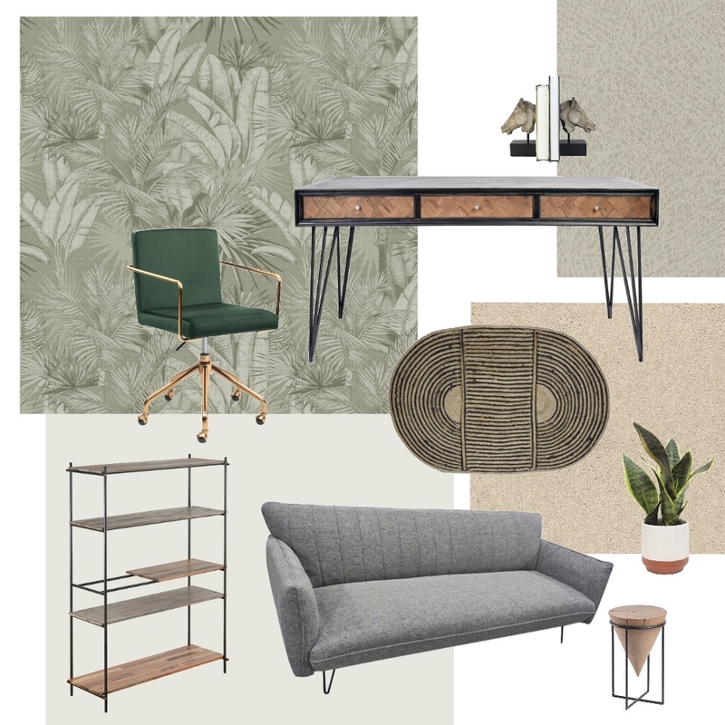 IDI-M9-Study Room Mood Board by Chersome on Style Sourcebook