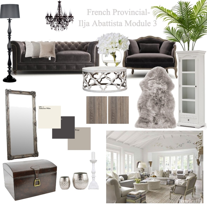 French Provincial Mood Board by Ilja Abbattista on Style Sourcebook