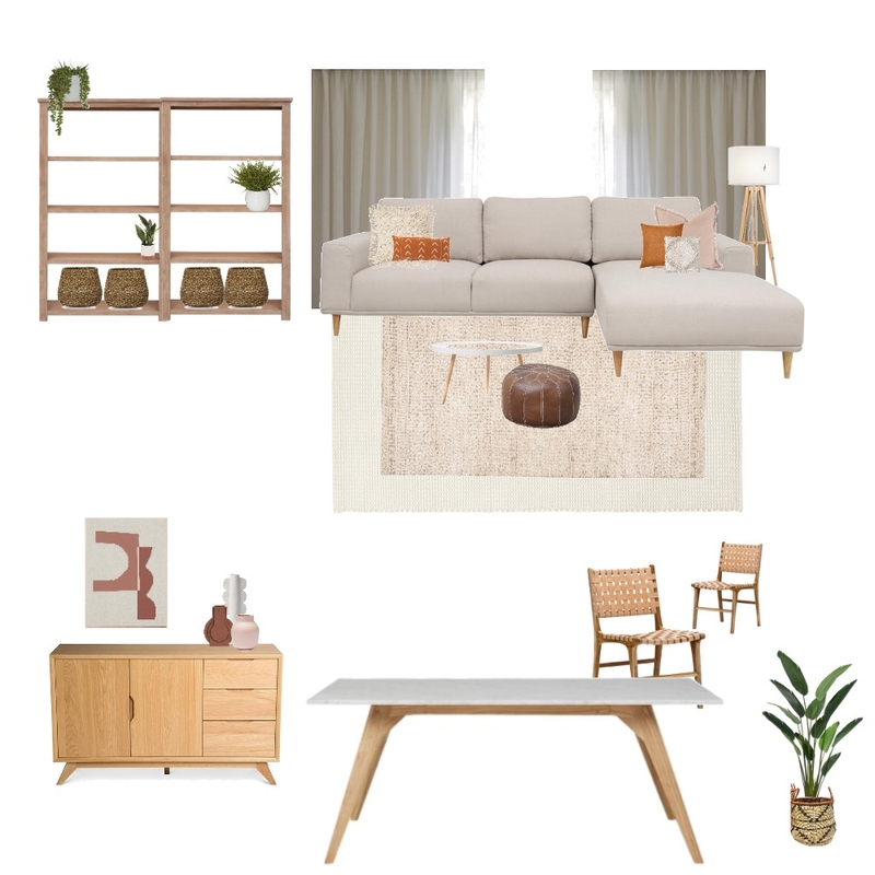 Module 10 - Sanya Living Dining Mood Board by Mgj_interiors on Style Sourcebook