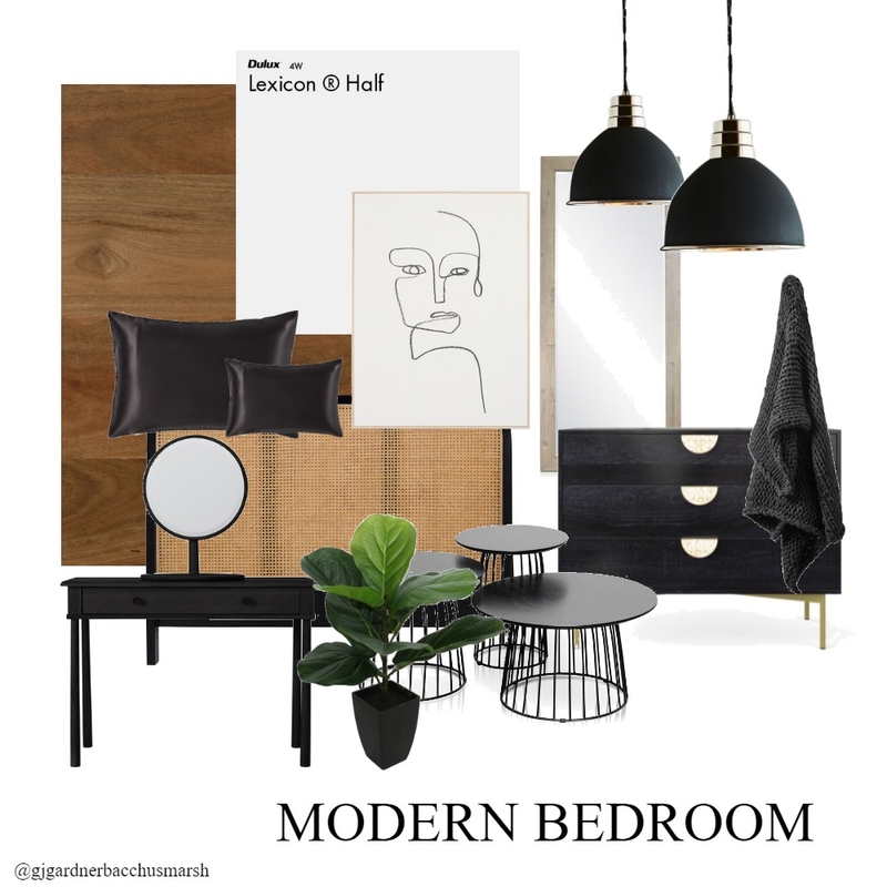 Modern Bedroom Moodboard Mood Board by evans_grace on Style Sourcebook