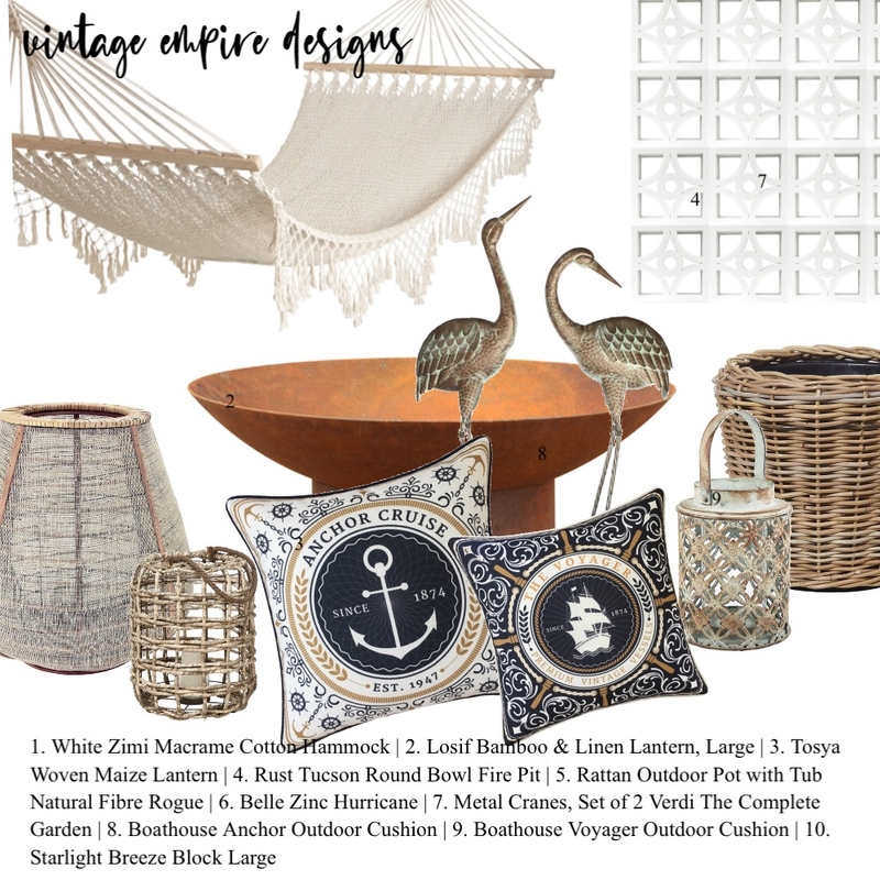 Outdoors Mood Board by Vintage Empire Designs on Style Sourcebook