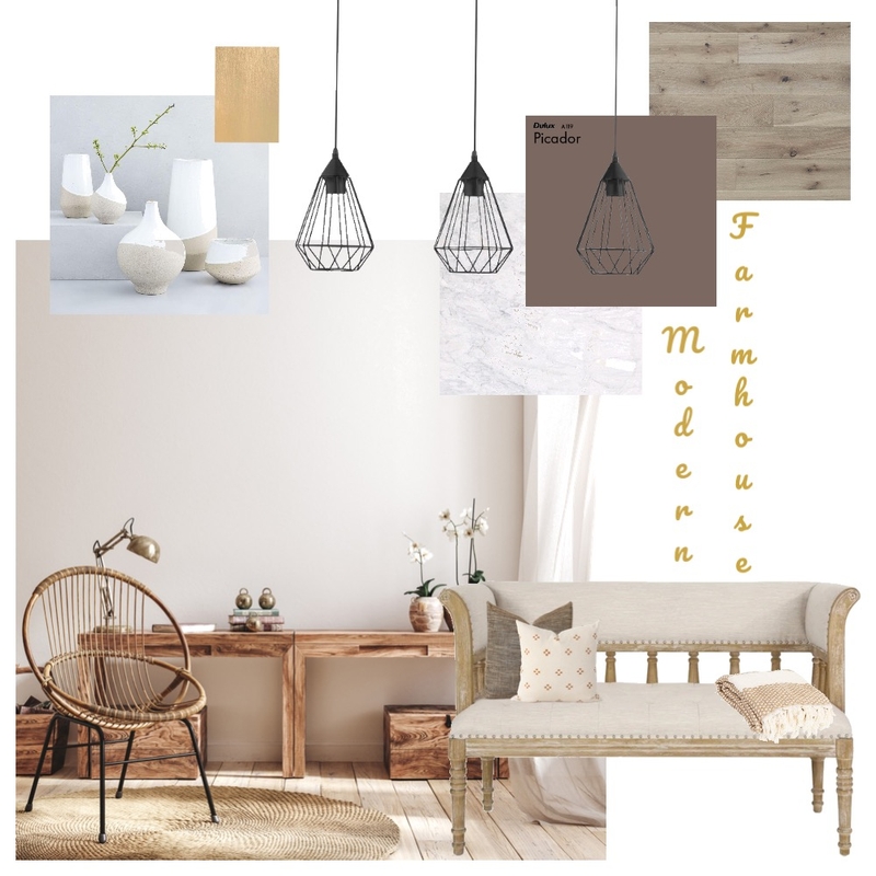 Modern Farmhouse Mood Board by Collette Interiors on Style Sourcebook