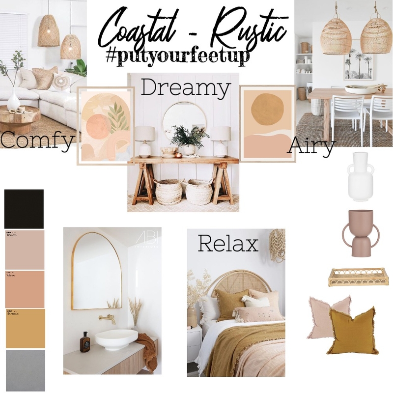 Coastal - Rustic Mood Board by deeth on Style Sourcebook