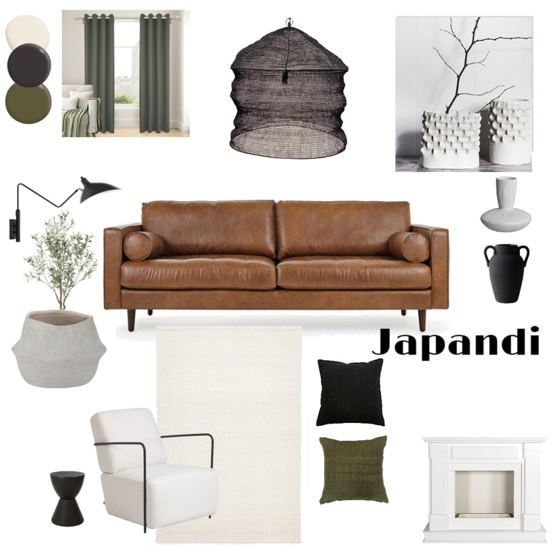 Japandi inspired living room Mood Board by Emjeffs on Style Sourcebook