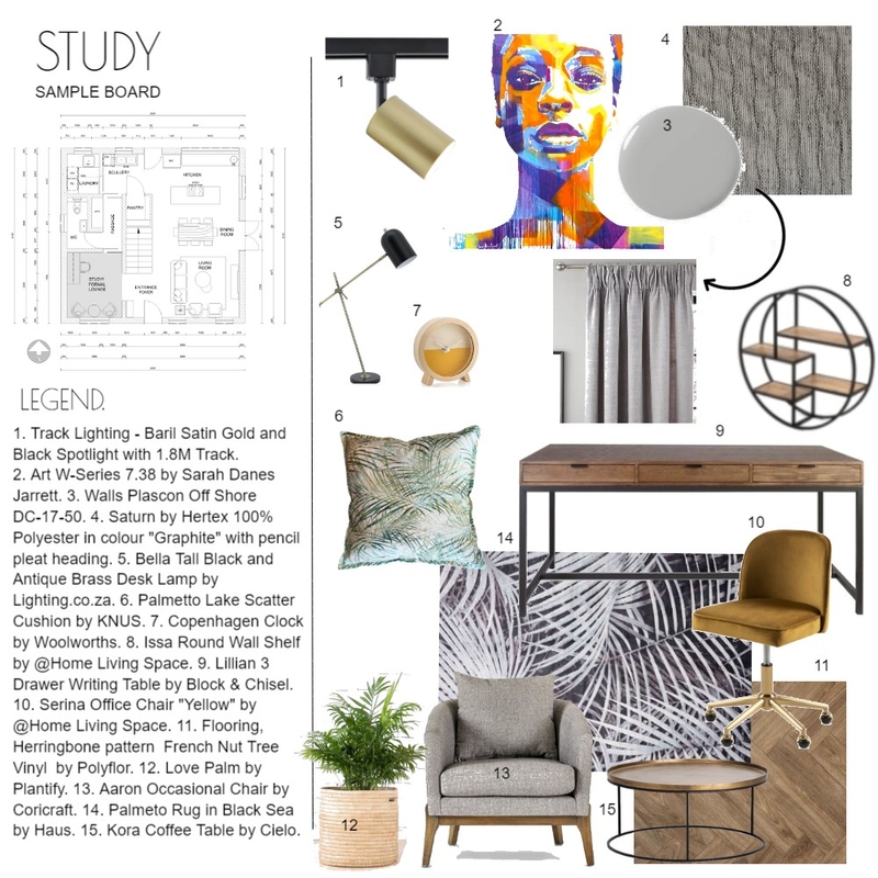 STUDY Mood Board by Michellie on Style Sourcebook