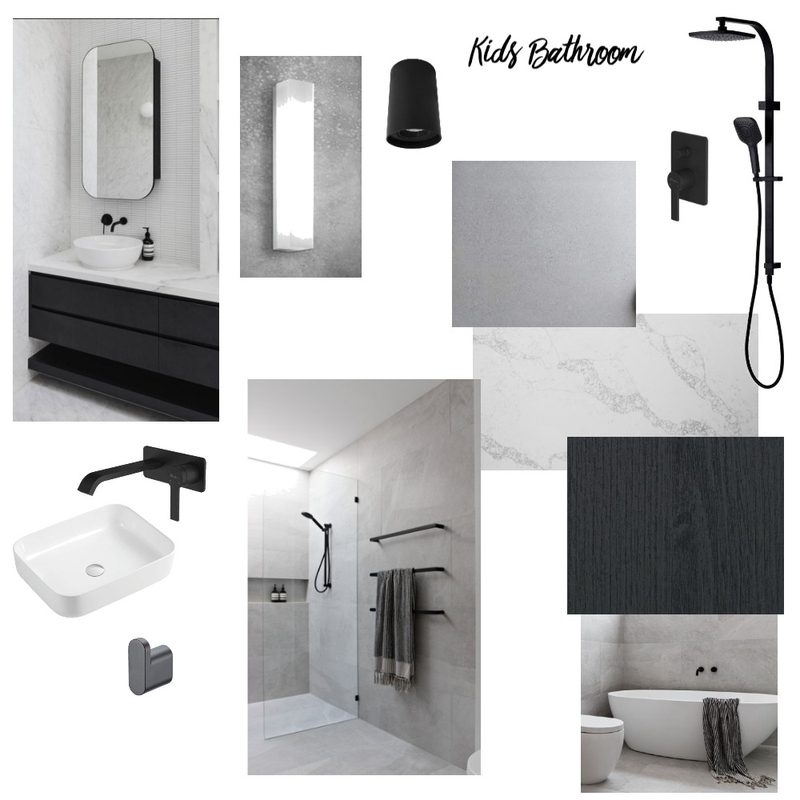 Kids Bathroom Mood Board by JEM FAMILY on Style Sourcebook