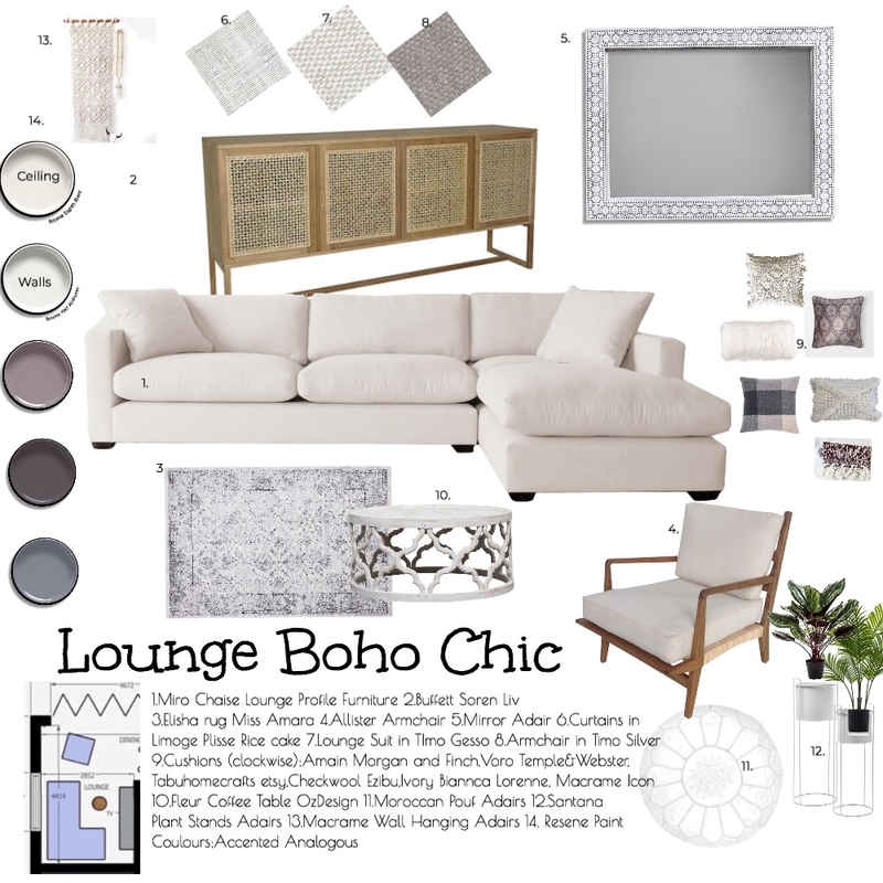 Lounge Mood Board by Megan Kummer on Style Sourcebook