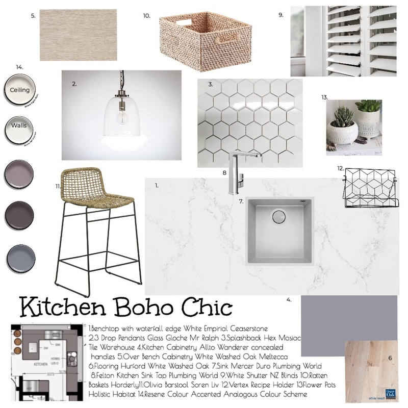 Kitchen Mood Board by Megan Kummer on Style Sourcebook