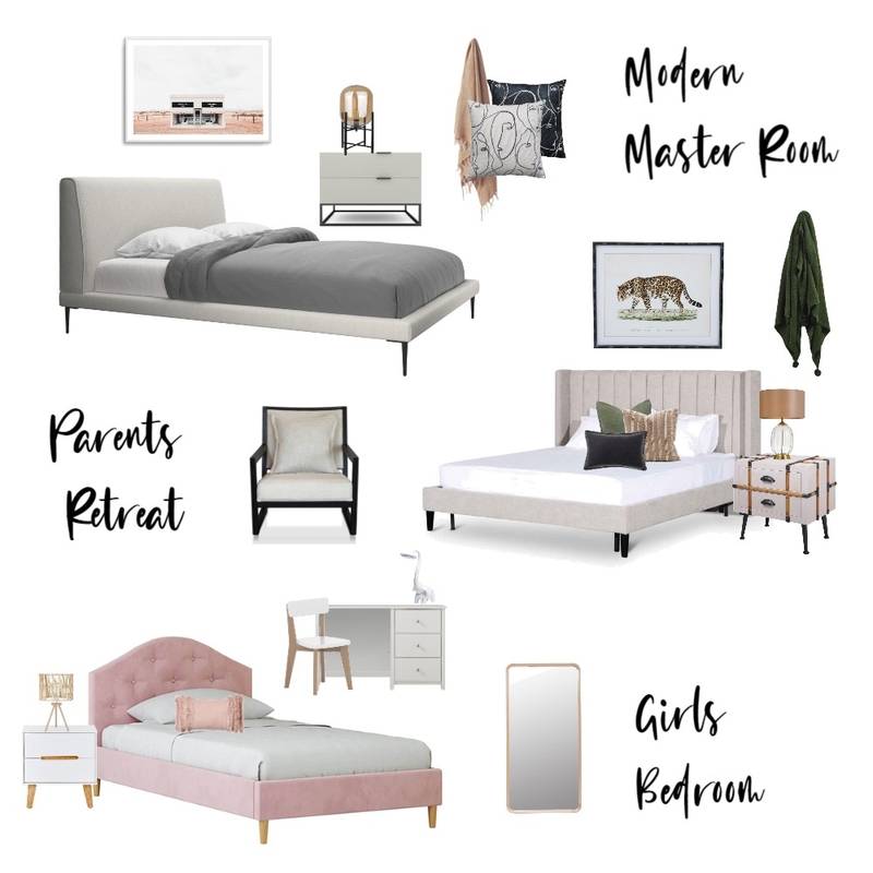 Bathurst St Bedrooms Mood Board by sisi.dai on Style Sourcebook