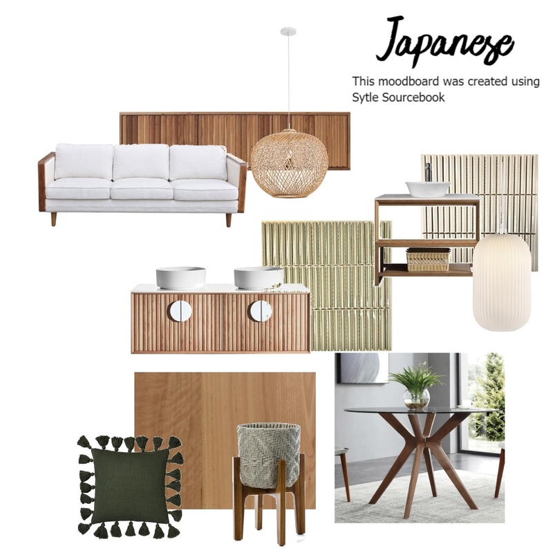 Japanese Mood Board by Keigo on Style Sourcebook