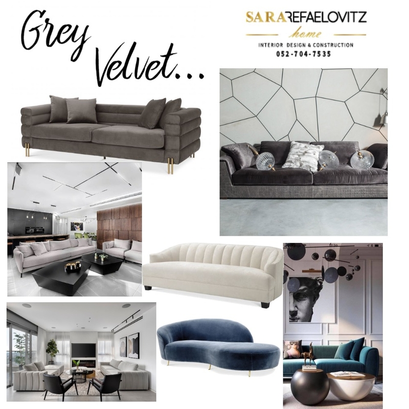 Sofas - Velvet Mood Board by Sara Refaelovitz on Style Sourcebook