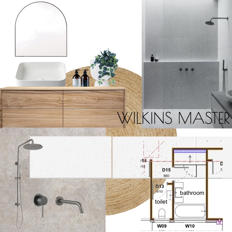 Wilkins bathroom Mood Board by Dimension Building on Style Sourcebook