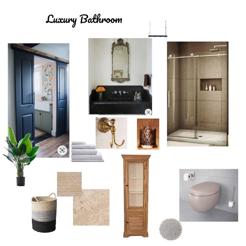 Luxury Bathroom Mood Board by Guncha on Style Sourcebook