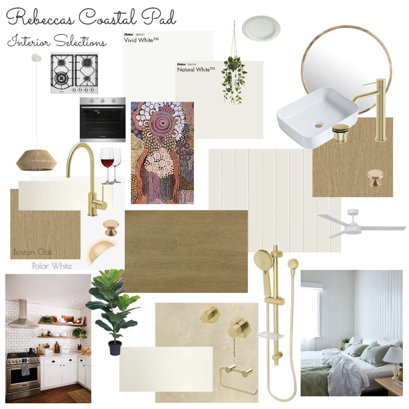 Rebeccas Coastal Pad - Interior Selections Mood Board by klaudiamj on Style Sourcebook