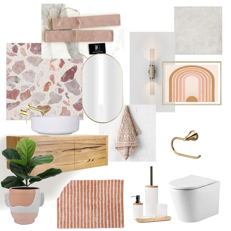 Bathroom, module 9 Mood Board by bwall on Style Sourcebook