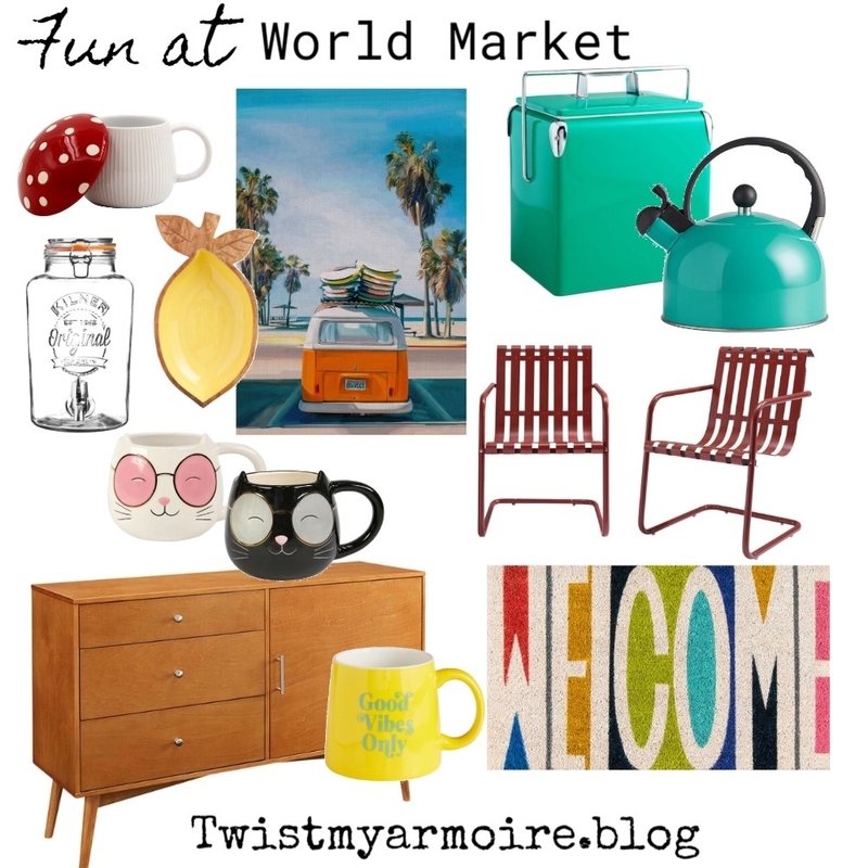 World Mkt Color Mood Board by Twist My Armoire on Style Sourcebook