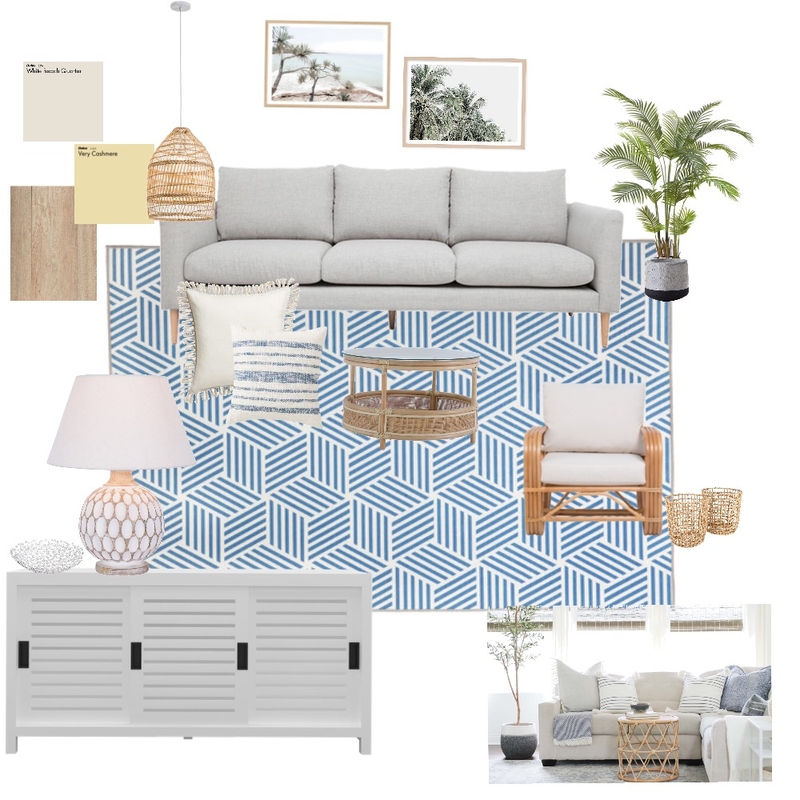 Coastal Living Mood Board by Akila Rochelle Interiors on Style Sourcebook