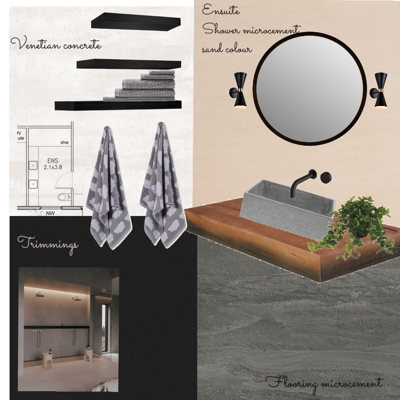 Ensuite Mood Board by Mam interiors on Style Sourcebook