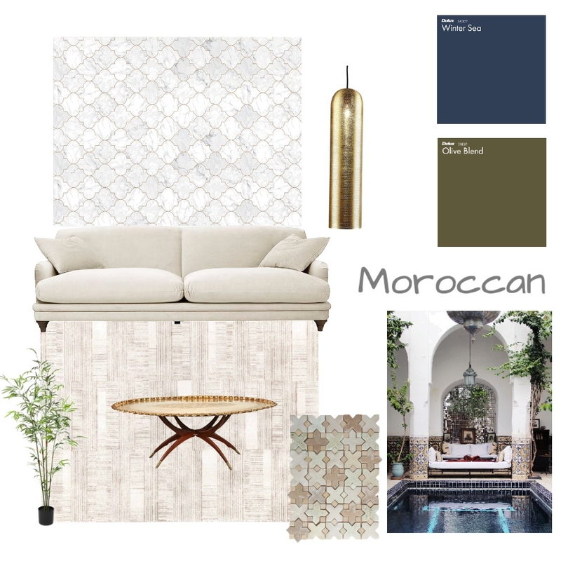 Moroccan 2 Mood Board by Tomarchio Designs on Style Sourcebook