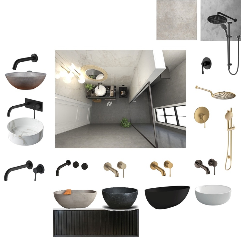 bathroom 1 Mood Board by AC Interıors on Style Sourcebook