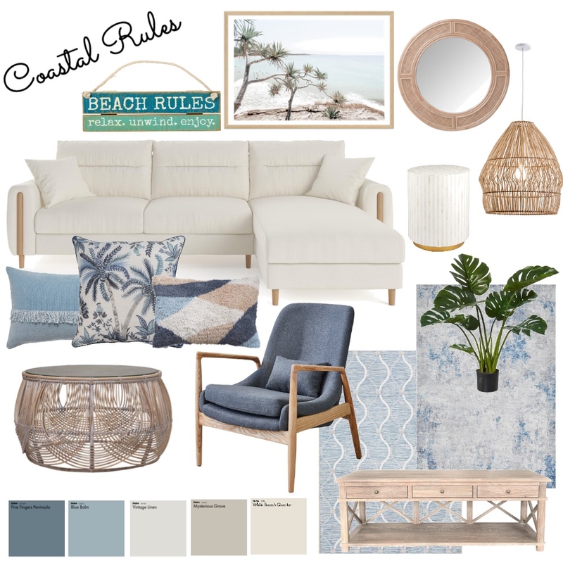 coastal rules Mood Board by shefalidaya on Style Sourcebook