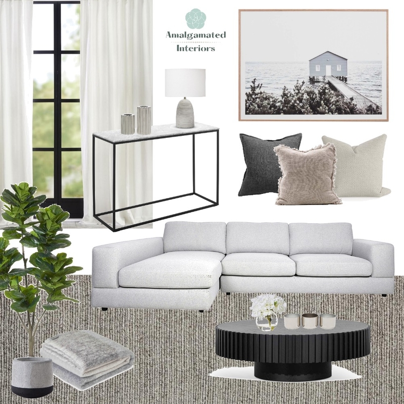 Shades of Grey Mood Board by Belinda Perrin on Style Sourcebook