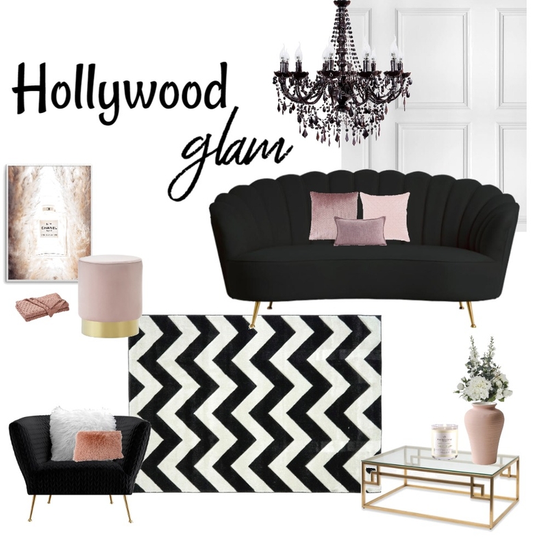 Hollywood Glam redo Mood Board by angelah96 on Style Sourcebook