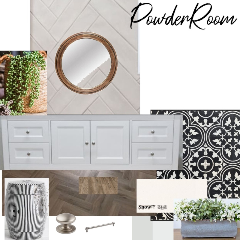 Powder Room Mood Board by bsayasenh on Style Sourcebook