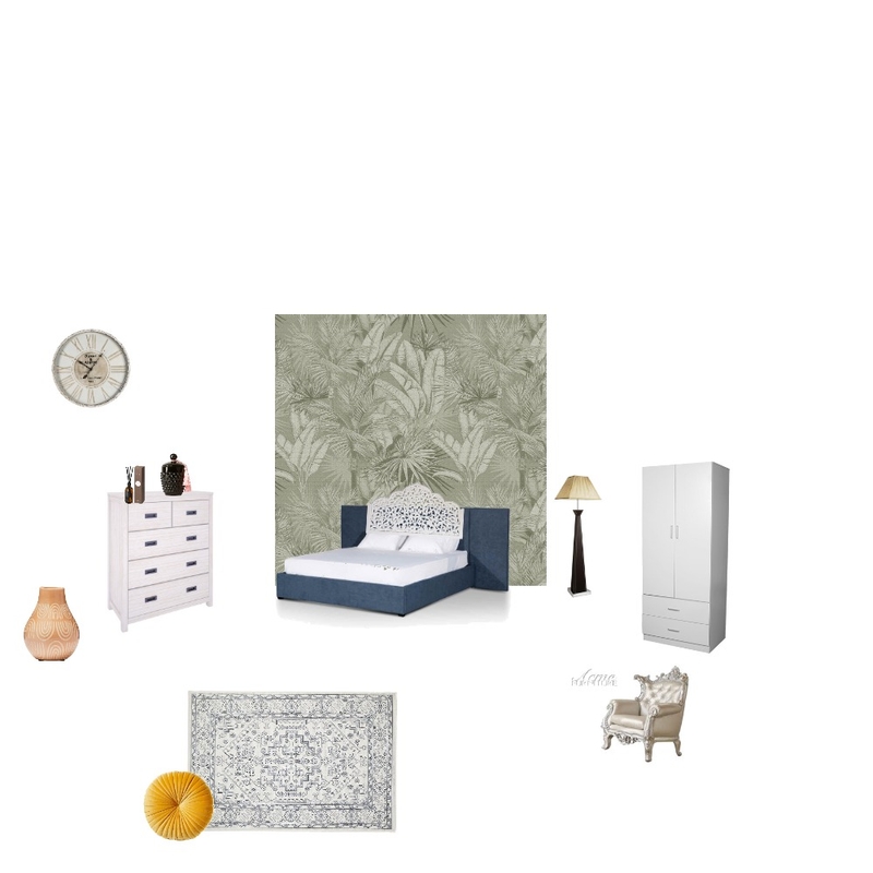 חדר שינה מונוכרומטי Mood Board by miri uzan on Style Sourcebook