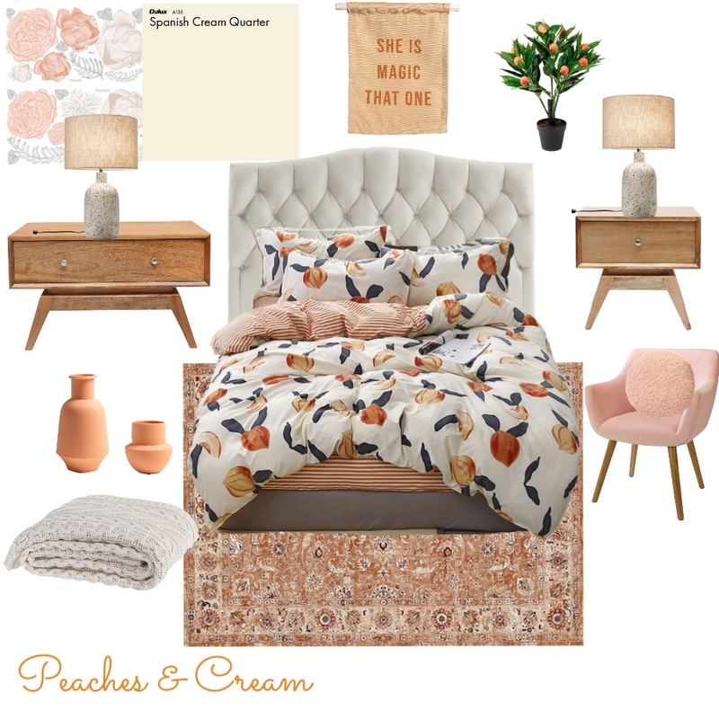 Peaches & Cream Mood Board by ebarry25 on Style Sourcebook