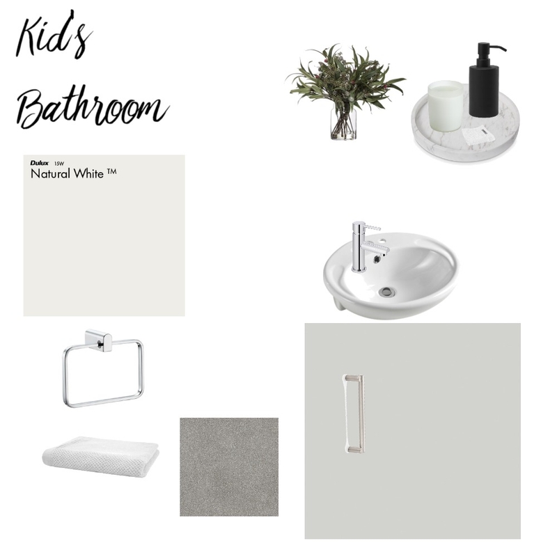 kid's bathroom Mood Board by Emma Nicole on Style Sourcebook