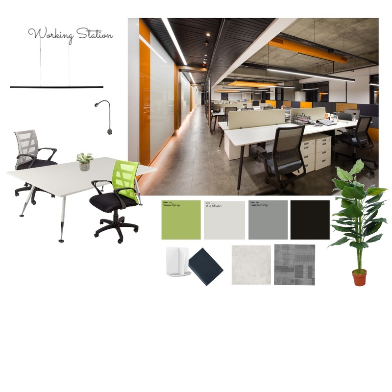 workstation Mood Board by Jesslyn lai on Style Sourcebook