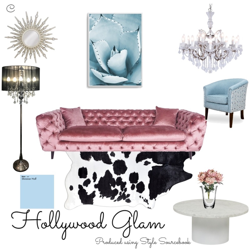 Hollywood Glam Mood Board by rmccu1 on Style Sourcebook