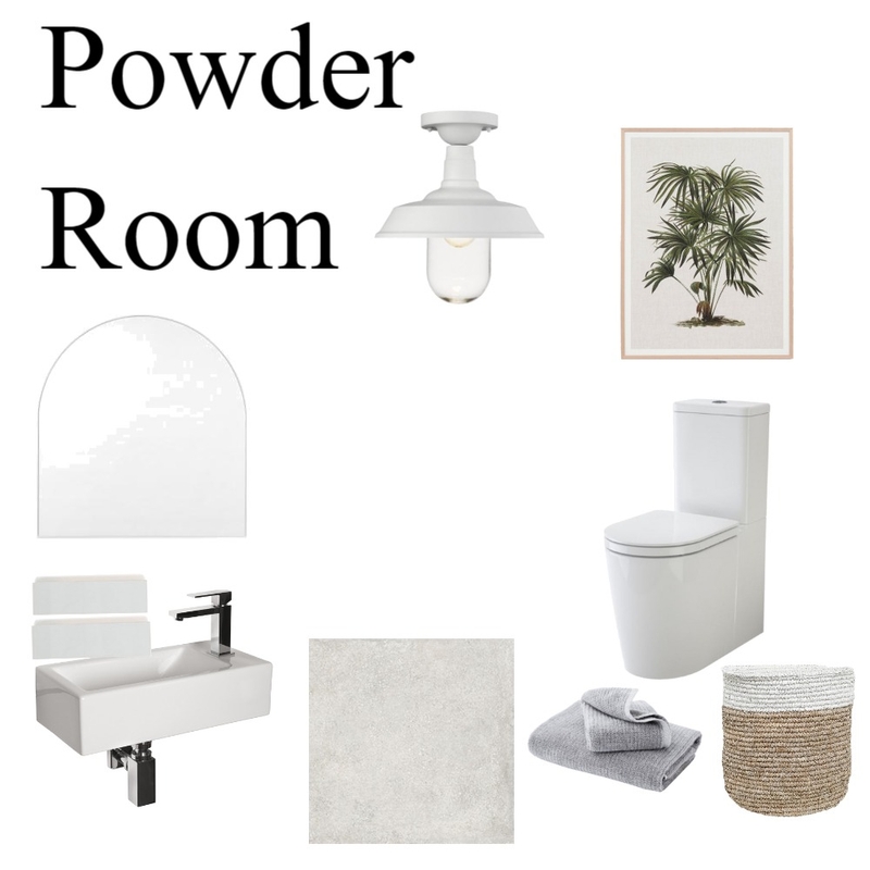 Powder Room Mood Board by Emma Nicole on Style Sourcebook