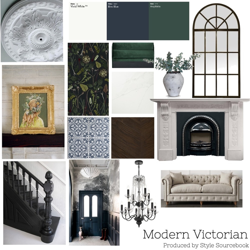 Victorian Interior Style Mood Board by To.be.interiors on Style Sourcebook