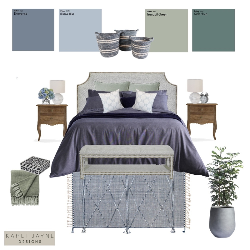 Traditional Classic Bedroom Mood Board by Kahli Jayne Designs on Style Sourcebook