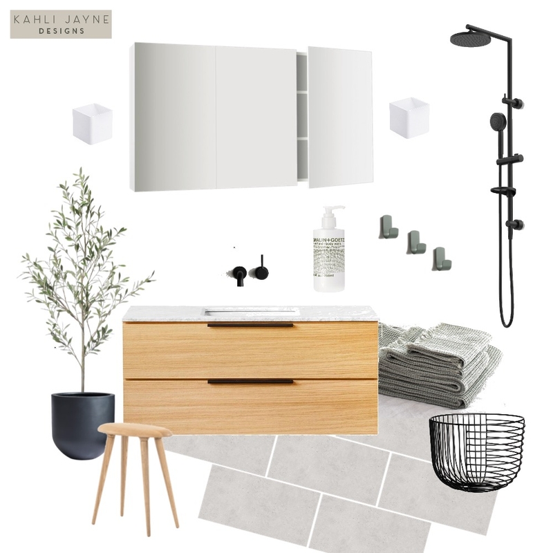 Urban Scandi Minimalist bathroom Mood Board by Kahli Jayne Designs on Style Sourcebook