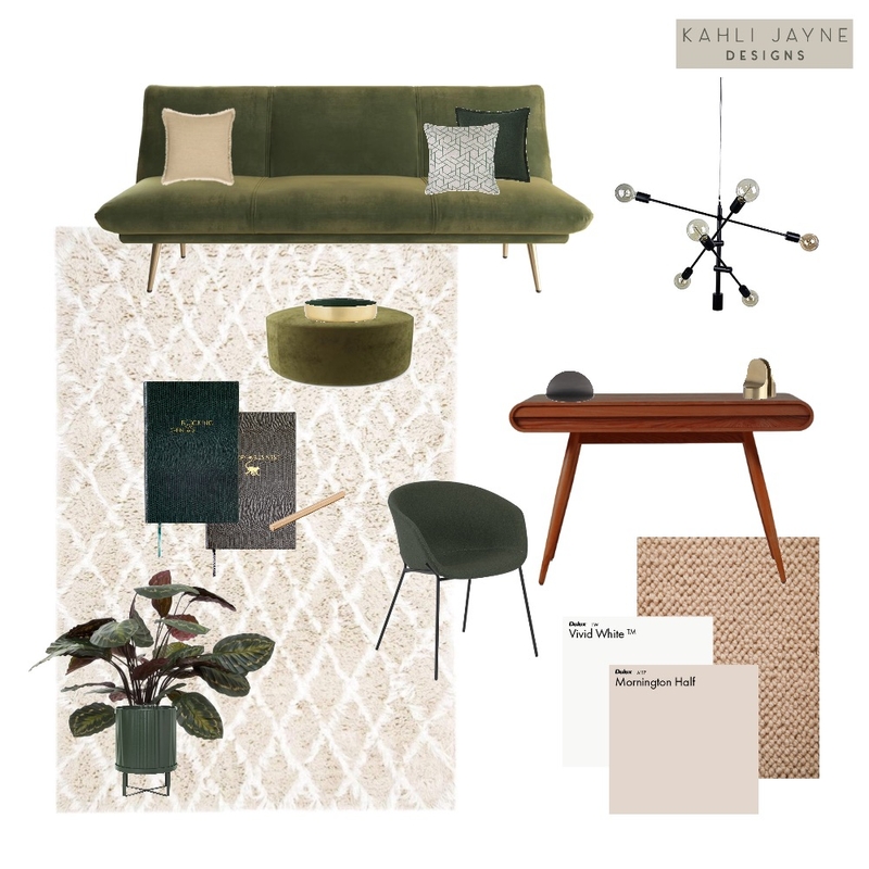 Colonial Luxe study Mood Board by Kahli Jayne Designs on Style Sourcebook