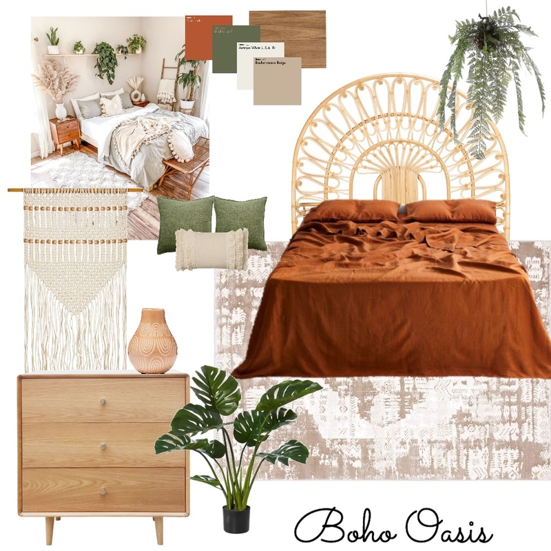 Boho Oasis Mood Board by melodywollf on Style Sourcebook