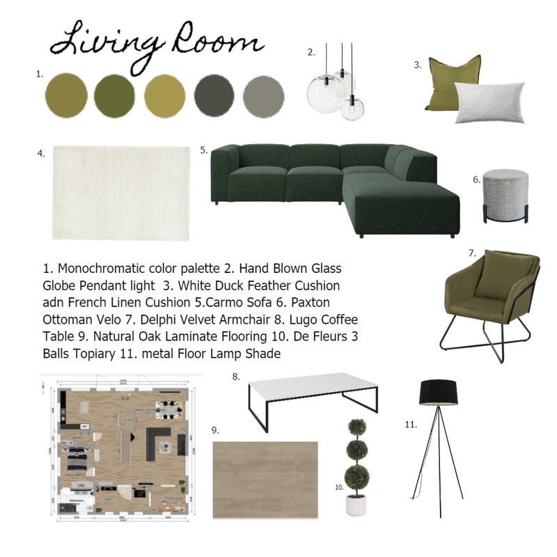 Living Room Mood Board by Heidi Western on Style Sourcebook